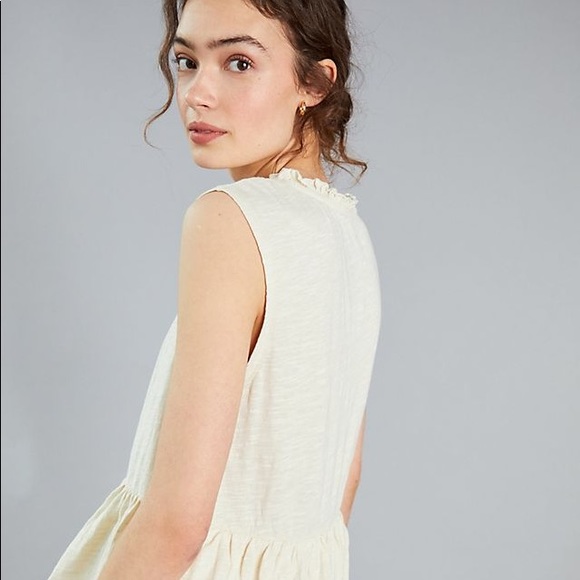 Anthropologie | PILCRO CHRISSY BABYDOLL TOP | Med. - Picture 4 of 8